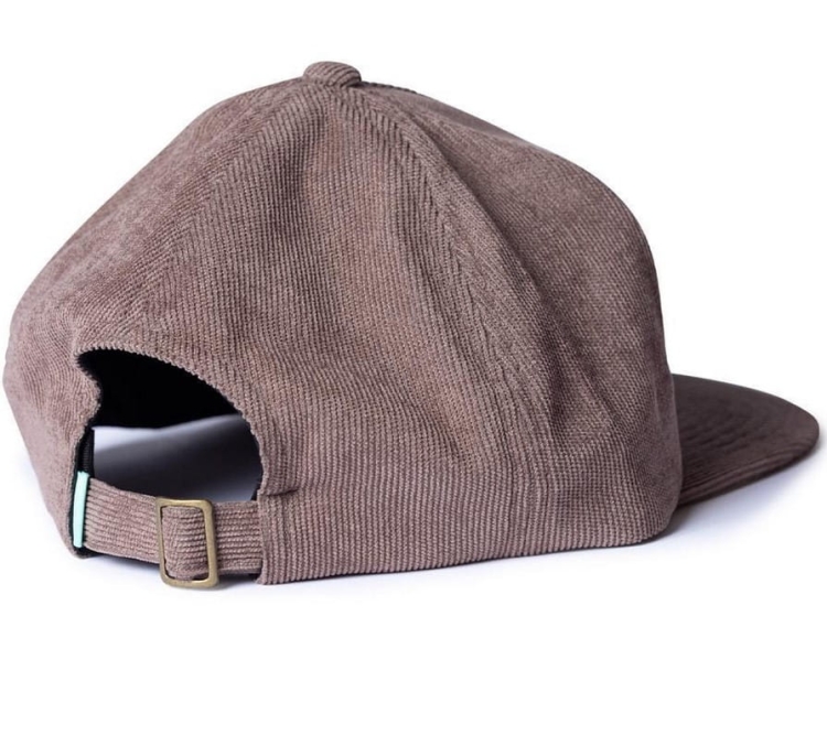 Brązowa, sztruksowa czapka z daszkiem Vissla Resin Head (id: 4441)