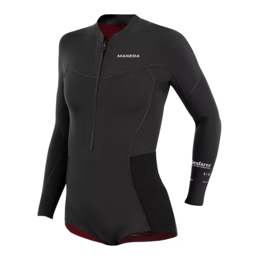  Damska krótka pianka neoprenowa 2/2mm Manera Seafarer Bikisuit Czarna