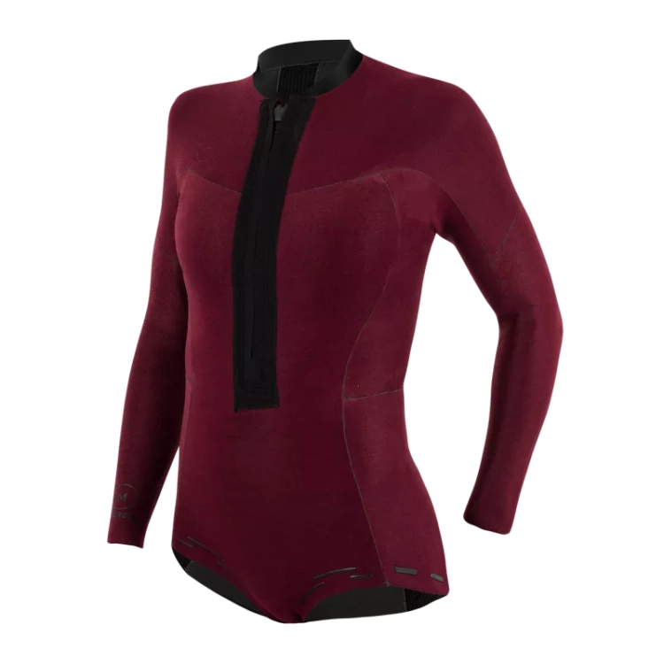 Manera Seafarer Bikisuit 2/2 mm z technologią 3D i V-zip, szybkoschnąca i elastyczna pianka na ciepłe dni i sporty wodne.