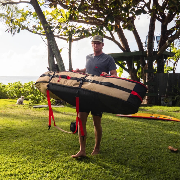 JJF VEIA TRAVEL – pokrowiec na 4 deski surfingowe do samolotu