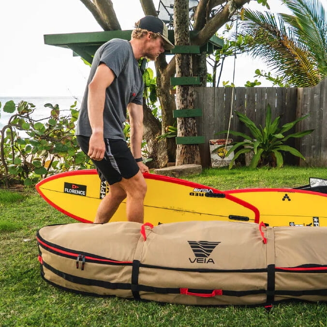 JJF VEIA TRAVEL – pokrowiec na 4 deski surfingowe do samolotu