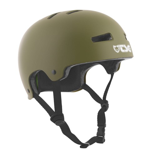 Kask na deskę TSG Evolution zielony mat