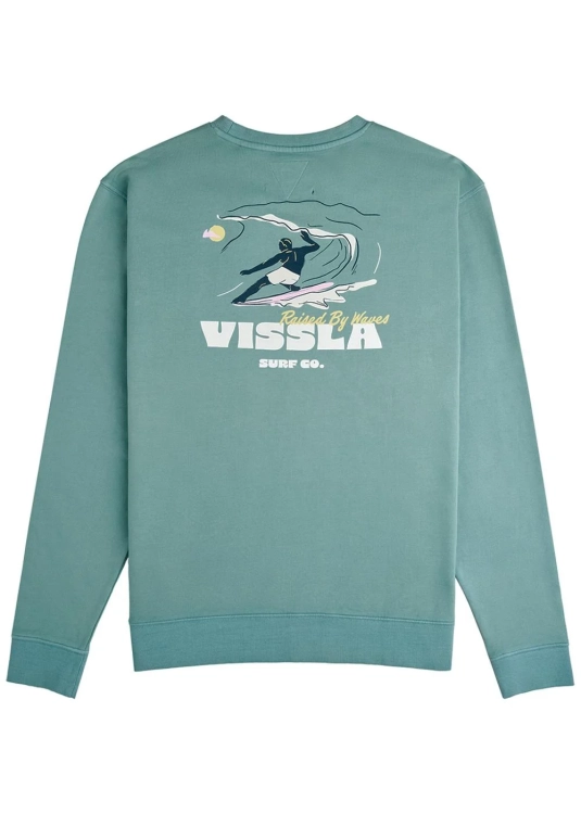 Bluza Vissla Sunset Waves Crew – wygoda i styl vintage