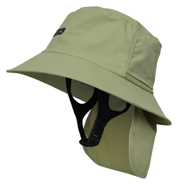 Zielony kapelusz do surfingu FCS Surf Bucket Hat (id: 4640)