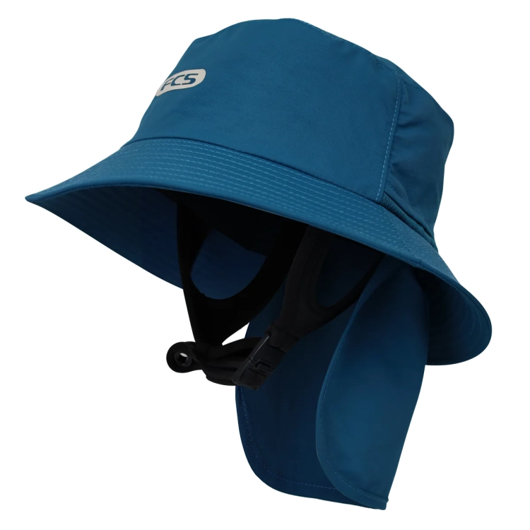 Niebieski kapelusz do surfingu FCS Surf Bucket Hat (id: 4641)