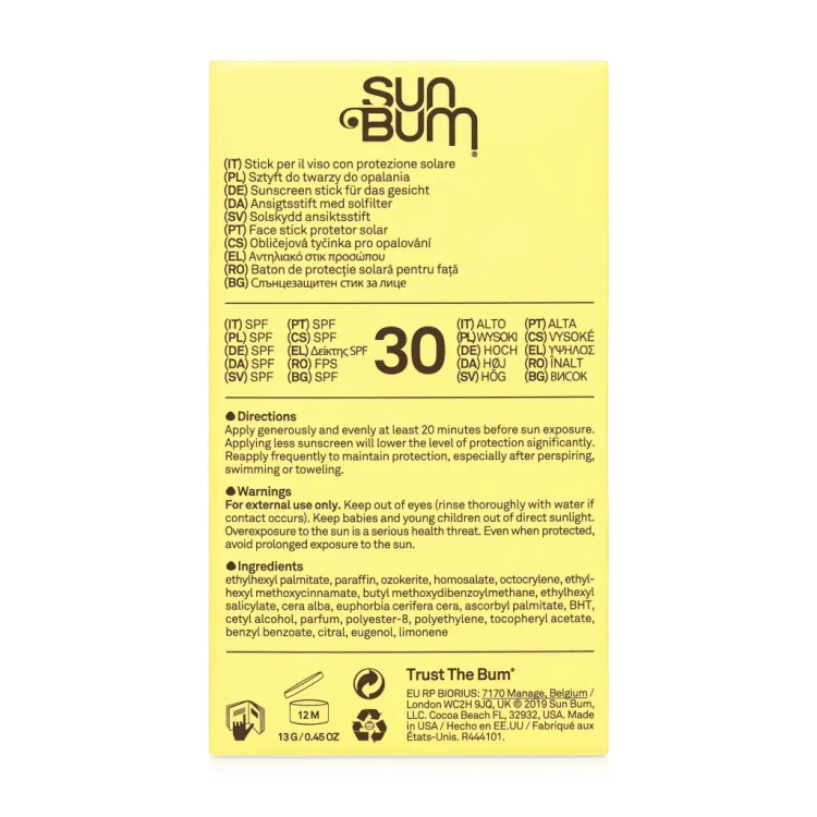 Przeciwsłoneczny sztyft SPF 30 Sun Bum Original (id: 4656)