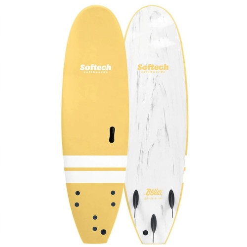 Deska surfingowa Softech Roller Żółta 6'0