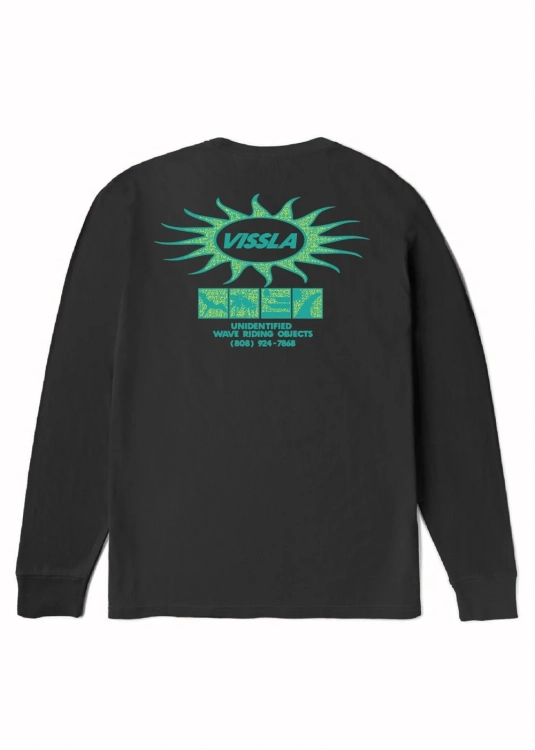 Bawełniany Longsleeve Vissla Unidentified Czarny (id: 4677)