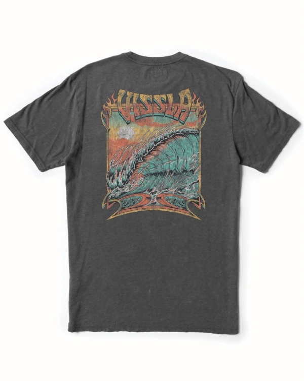 Vintage Koszulka Vissla Drain Pipes Szara.jpg.jpg