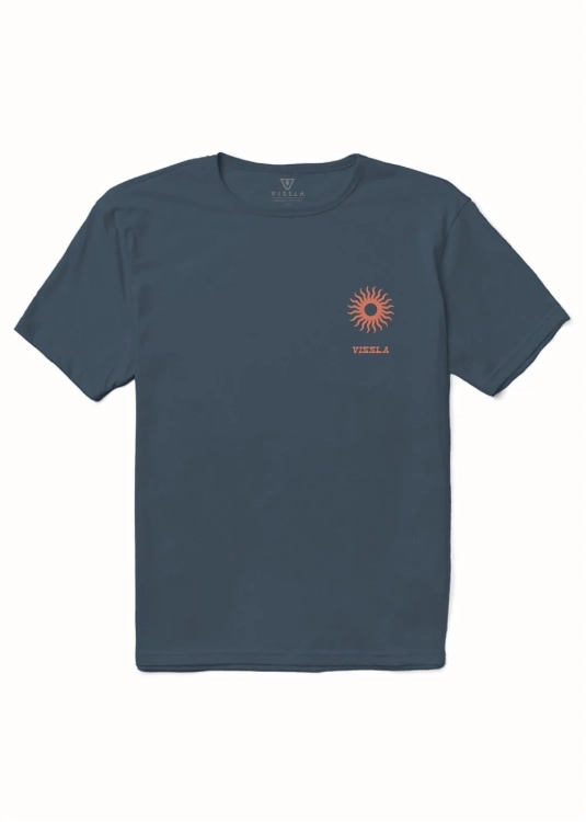 Koszulka Vissla Hula Hands Organic - Dark Denim.jpg.webp