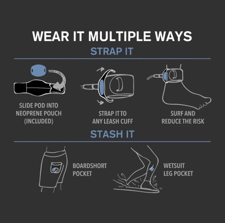 Opaska odstraszająca rekiny FCS POD x Sharkbanz (id: 4685)