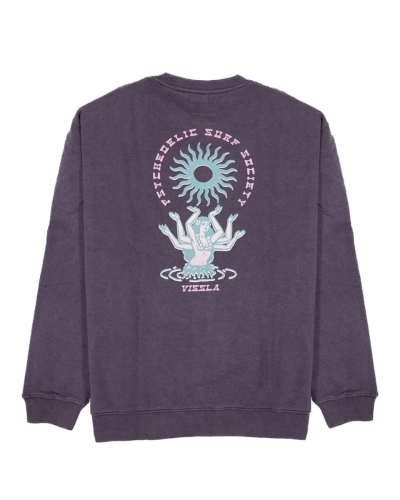 Fioletowa bluza Vissla Hula Hands (id: 4714)