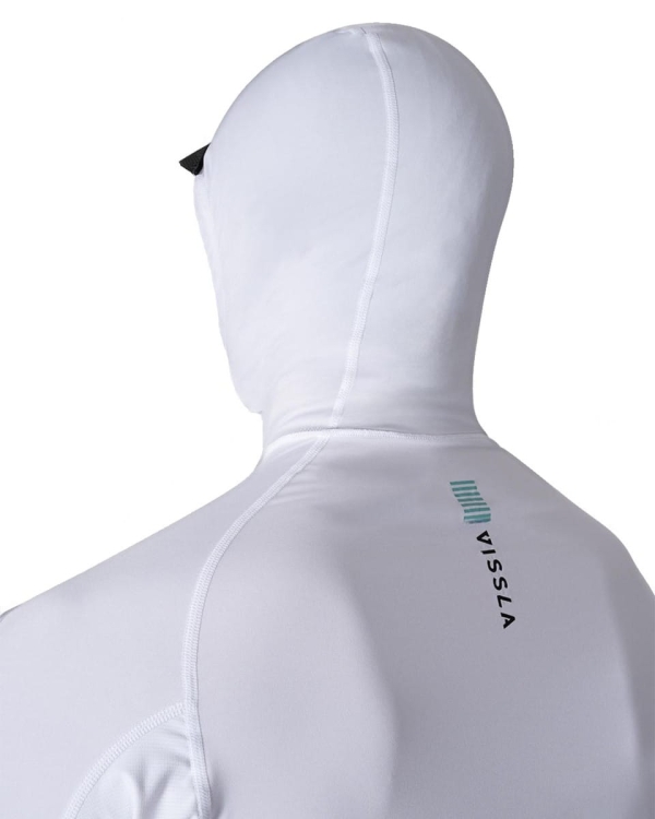 Biała lycra z kapturem Vissla Warm Seas (id: 4715)