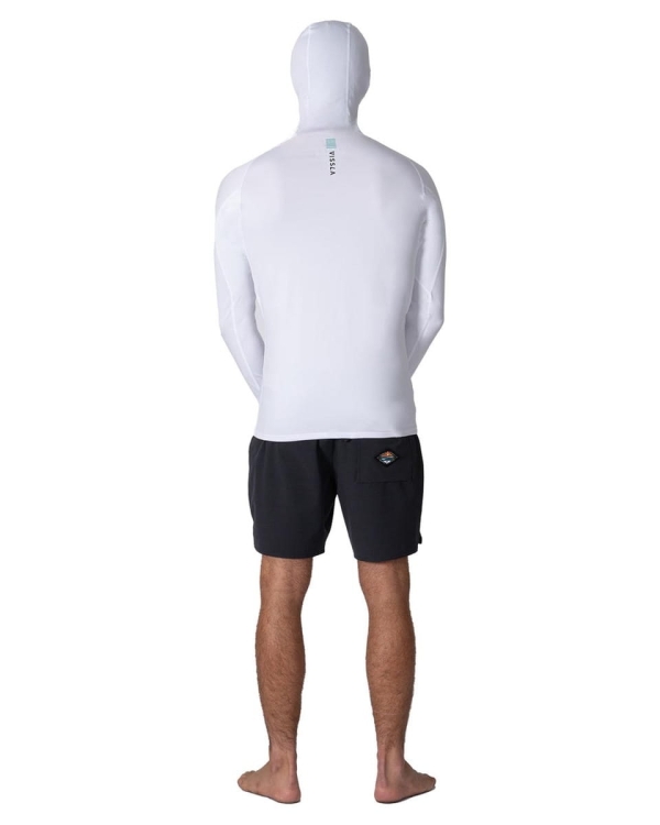 Biała lycra z kapturem Vissla Warm Seas (id: 4715)