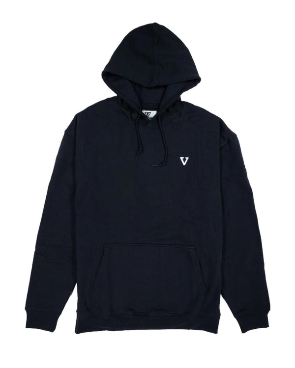 Gruba bluza z kapturem Vissla 90' Vibes BLK 2.jpg.jpg