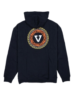 Gruba bluza z kapturem Vissla 90' Vibes BLK 1.jpg.jpg