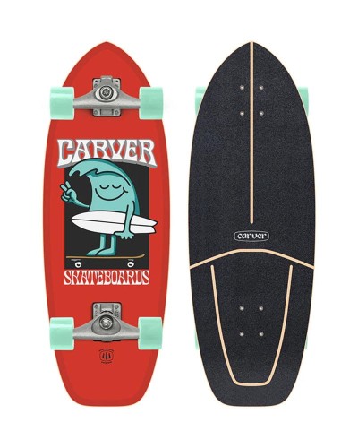 Deska surfskate dla dzieci Carver MINI Wavy Davy 28" C5