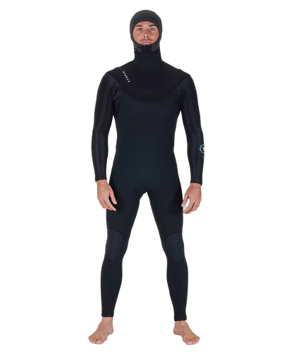 Pianka neoprenowa Vissla New Seas 6/5 mm z kapturem - front