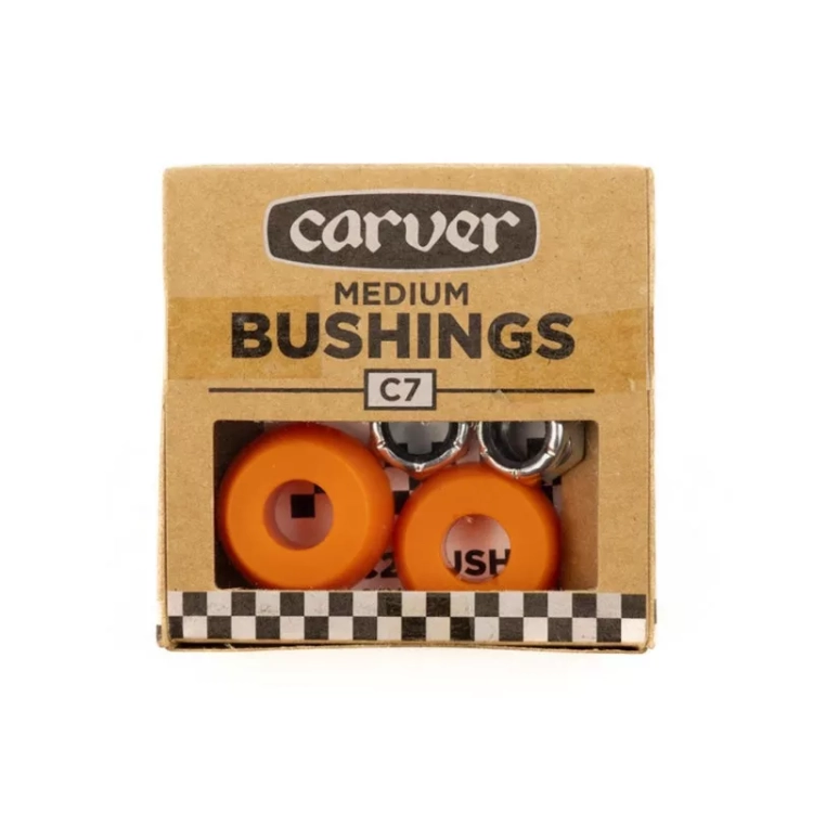 Bushingi do trucków Carver C7 Medium Set 84A Pomarańczowe 3.webp