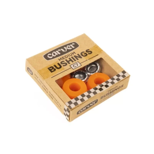Bushingi do trucków Carver C7 Medium Set 84A Pomarańczowe 1.webp