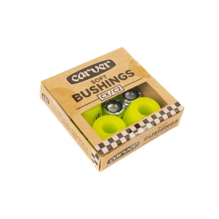 Bushingi do trucków Carver CX Soft Set 81A Żółte 2.webp