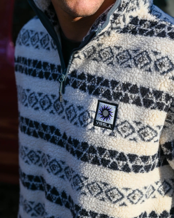 Polar z suwakiem Hiking Ice Sherpa Fleece Natural  1.jpg