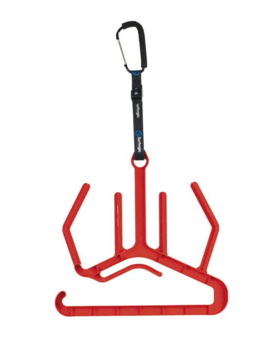 Wieszak na piankę neoprenową Surflogic Hanger Maxi Double czerwony.jpg