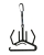 Wieszak na piankę neoprenową Surflogic Hanger Maxi Double czarny.jpg