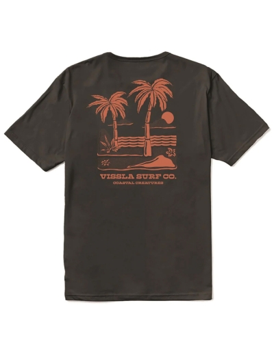 Brązowa Koszulka Vissla Creatures Organic.jpg