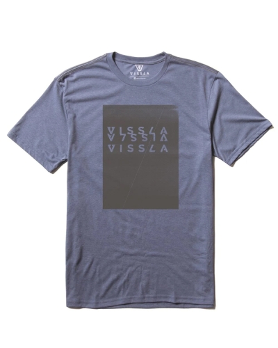 Niebieska koszulka techniczna Vissla Toner Coast Comp Lite.jpg