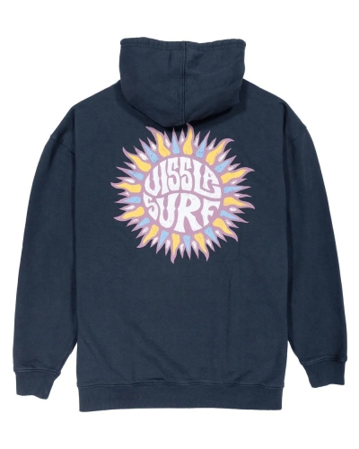 Czarna bluza z kapturem Vissla Sun Flower ECO 1.jpg