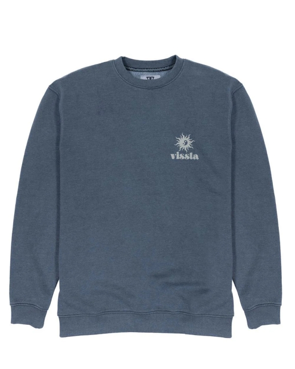 Szara bluza crewneck Vissla Bright Ideas ECO 2.jpg