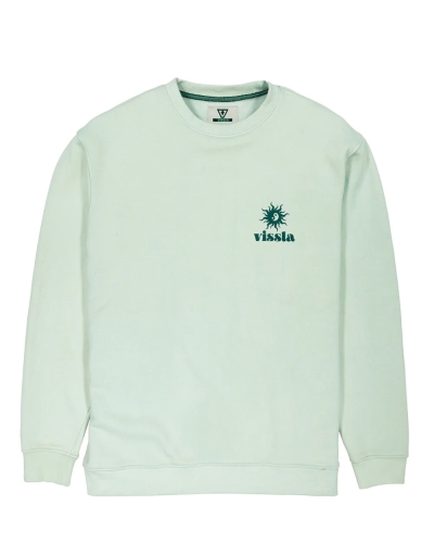 Miętowa bluza crewneck Vissla Bright Ideas ECO.jpg