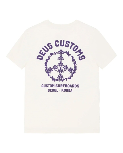 Koszulka Deus Ex Machina Fancy Pansy Biała3.jpg