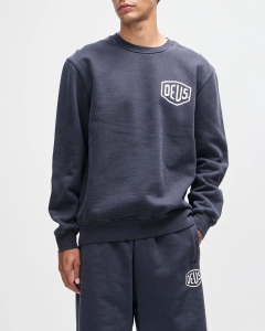 Bluza Deus Ex Machina Shield Garment Dyed Black2.jpg