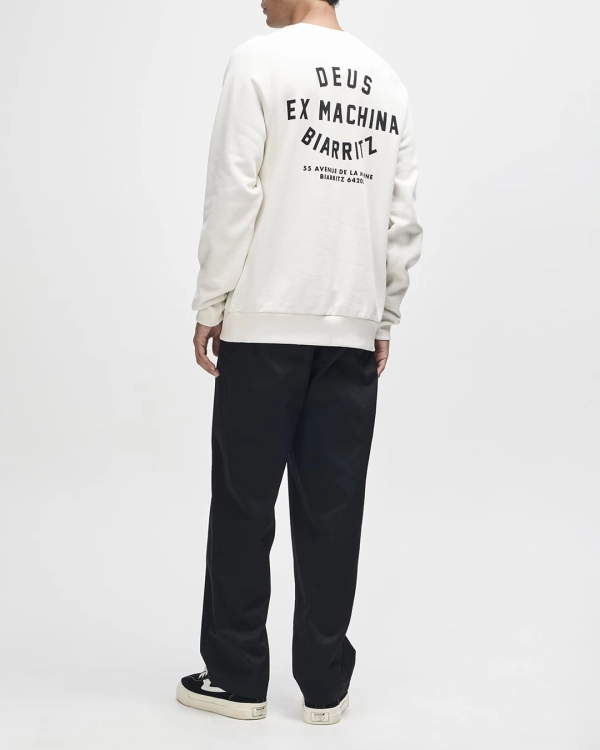 Bluza Deus Ex Machina Biarritz Address Crew White 1.jpg