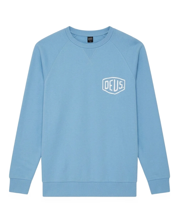 Bluza Deus Ex Machina Biarritz Address Crew Bonnie Blue 2.jpg.webp