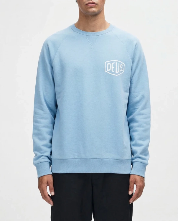 Bluza Deus Ex Machina Biarritz Address Crew Bonnie Blue 4.jpg.webp