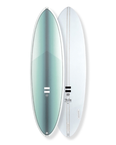 Deska surfingowa Indio Egg - Light Stripes (id: 4836)