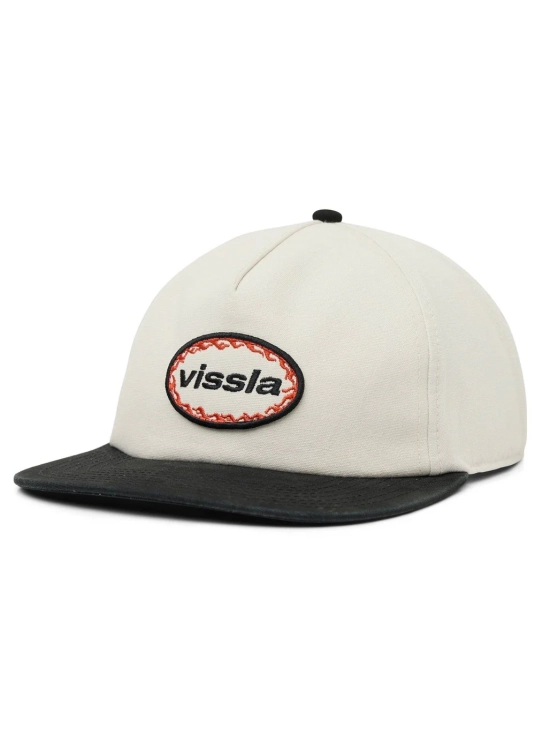Biała czapka z daszkiem Vissla Big Spin 1.jpg.webp