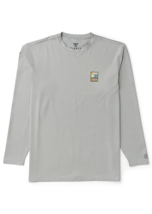 Koszulka szybkoschnąca Vissla Pro Comp LS Storm Grey 3.jpg.webp