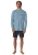 Koszulka szybkoschnąca Vissla Pro Comp LS Faded Denim 4.jpg.webp