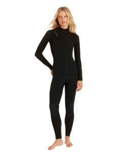 Damska pianka 3/2 mm Sisstr New Seas U-zip BLK (id: 4871)