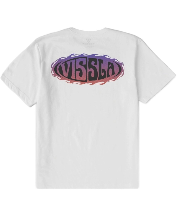 Koszulka Vissla Meltdown Oversized Biała id: 4951
