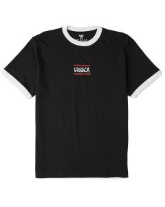 Koszulka Vissla Dialect Ringer Czarna (id: 4952)