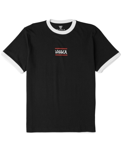 Koszulka Vissla Dialect Ringer Czarna (id: 4952)