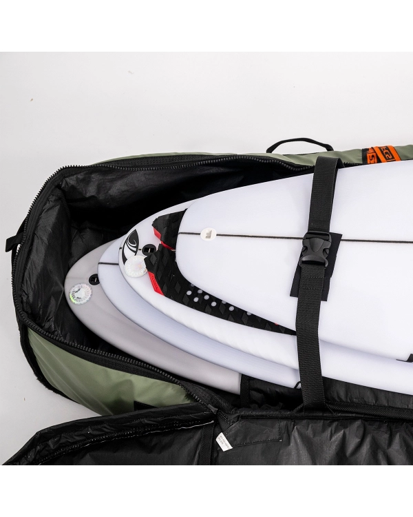 Pokrowiec FCS Travel 2 Mid-Length Zielony - wnetrze z deskami id: 4954
