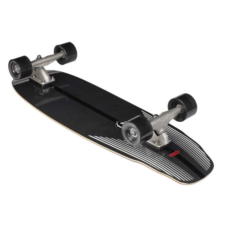 Deska surfskate Carver Black Tip Carbon Fiber 32,5" (id: 4994) 4