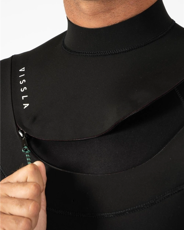 Pianka 4/3 mm Vissla New Seas U-zip GRA zdjecie 2 id: 5047.jpg