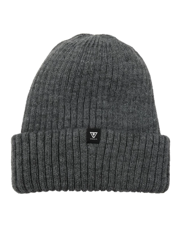 Ciemnoszara czapka zimowa Vissla Dungeons II Beanie DRH id 5054